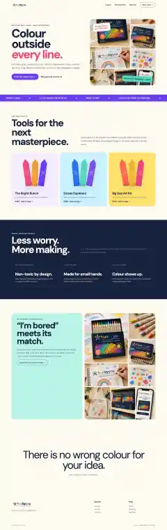 HueByYou full concept website